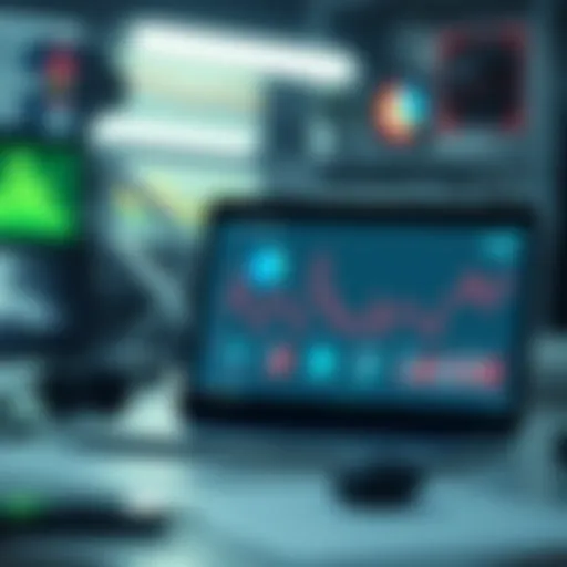 Visual representation of data analytics tools
