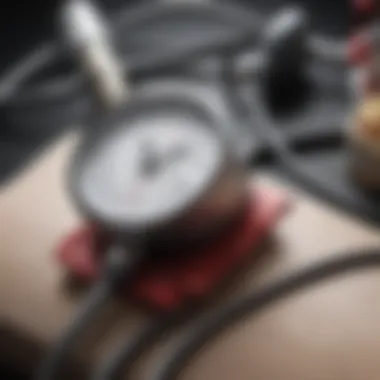 Essential Tools for Blood Pressure Assessment Illustration of blood pressure measurement equipment