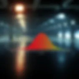 Graph illustrating the carbon emission spectrum