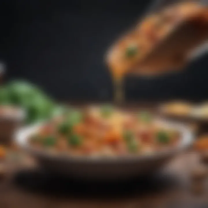 Visual representation of DHA-rich foods