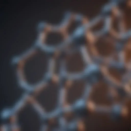 Illustration highlighting the molecular structure of DHA