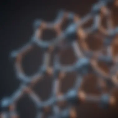 Molecular Structure of Docosahexaenoic Acid Illustration highlighting the molecular structure of DHA