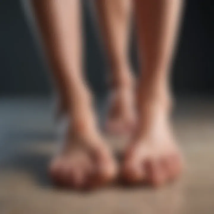 Visual overview of the risk factors contributing to diabetic foot neuropathy
