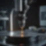 Sophisticated ellipsometer setup in a laboratory environment