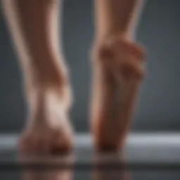 Illustration depicting foot alignment issues post-stroke