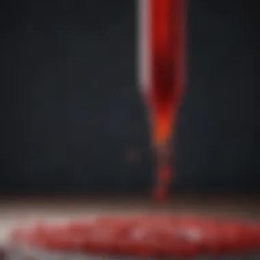 Inflammatory Markers in Blood Tests Visualization of inflammatory markers