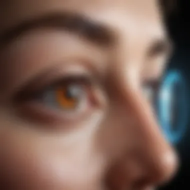 Innovative Laser Technologies in Eye Care Illustration of laser technology in ophthalmology