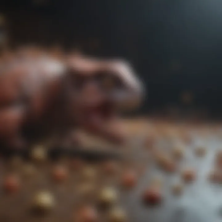 Visual representation of mutations' role in evolution