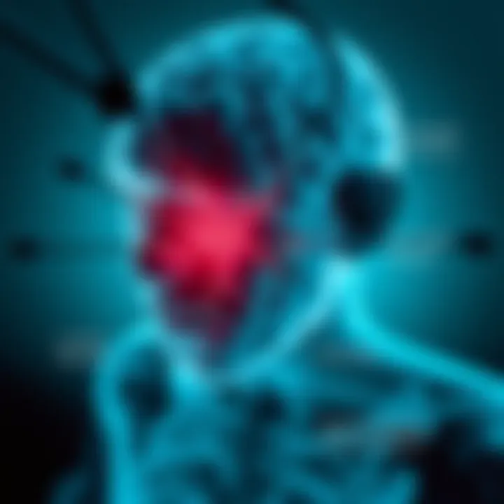 Illustration showing key symptoms of Niemann-Pick Disease Type C