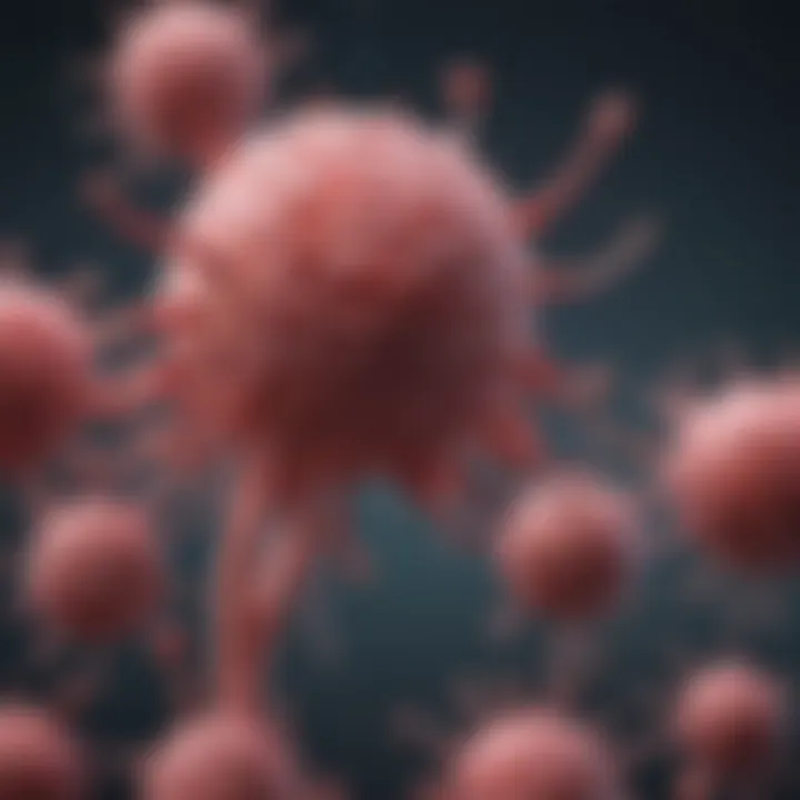 Diagram illustrating underlying mechanisms of cancer development