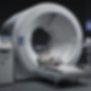 Components of a PET Scan Machine A detailed illustration of a PET scan machine highlighting its components and technology