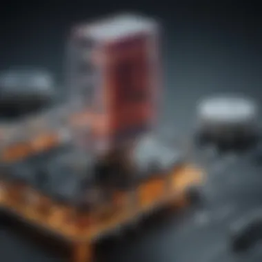 Close-up of a Phototransistor Components Close-up of a phototransistor showcasing its components