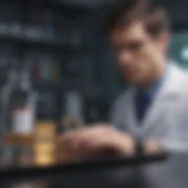 The Future of Tailored Healthcare An artistic depiction of personalized medicine concept