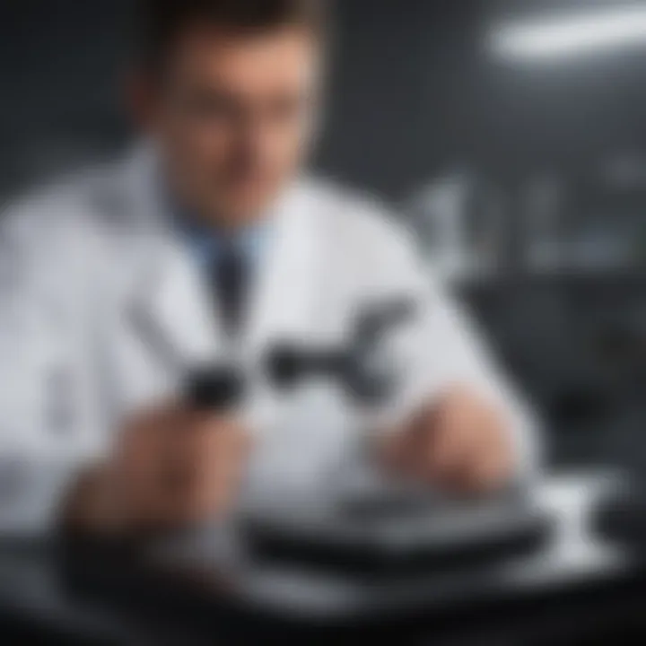 Cahn microbalance in a laboratory setting