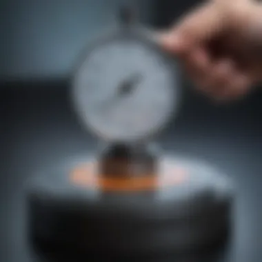Graphical illustration of mass measurement technique
