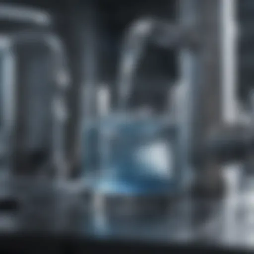 Schematic illustration of various water purification methods