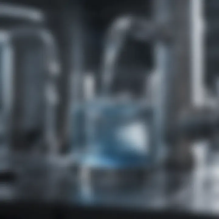 Schematic illustration of various water purification methods