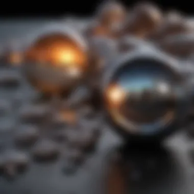 Comparison of Materials in XPS Analysis Comparison of various materials analyzed using XPS