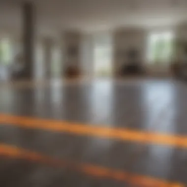 Radiant Floor Heating Installation Radiant floor heating installation in a contemporary home