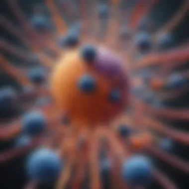 The Immune System and Insulin Dynamics Illustration depicting the interaction between the immune system and insulin production